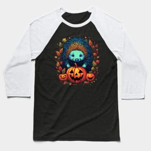 Echidna Halloween Baseball T-Shirt